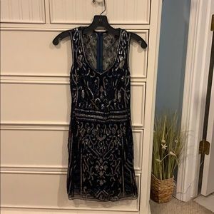 Beaded cocktail dress
